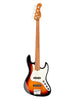Sadowsky MetroExpress, Standard JJ, 4-string, fretless with lines – Tobacco Burst, Morado