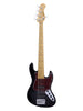 Sadowsky MetroExpress, Standard JJ, 5-string, 21 frets - Black, Maple