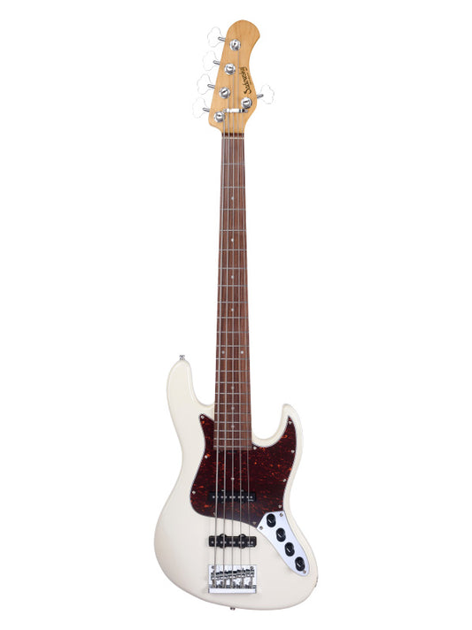 Sadowsky MetroExpress, Standard JJ, 5 cordes, 21 frettes - Olympic White,Morado