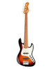 Sadowsky MetroExpress, Standard JJ, 5-string, lined fretless, left-handed – Tobacco Burst, Morado