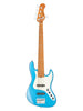 Sadowsky MetroExpress, Standard JJ, 5-string, 21 frets – Ocean Blue Metallic, Maple