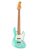 Sadowsky MetroExpress, Standard JJ, 5 strings, 21 frets – Sage Green Metallic, Purple