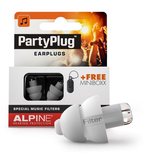 Alpine Partyplug Earplugs White