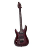 Schecter Hellraiser C-1 Floyd, Sustainiac, left-handed – Black Cherry
