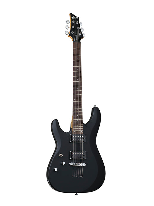 Schecter C-6 Deluxe, gaucher - Satin Black