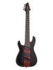 Schecter C-8 Multi-Scale Rob Scallon, left-handed – Satin Dark Roast