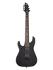 Schecter Damien 7, left-handed - Satin Black
