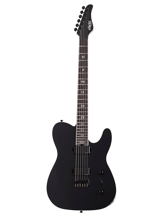 Schecter PT SLS Elite Evil Twin - Satin Black