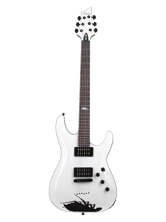 Schecter Jerry Horton 25th Anniversary - White
