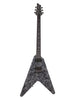 Schecter Juan of the Dead V-1 fixed bridge – Satin Black Reign