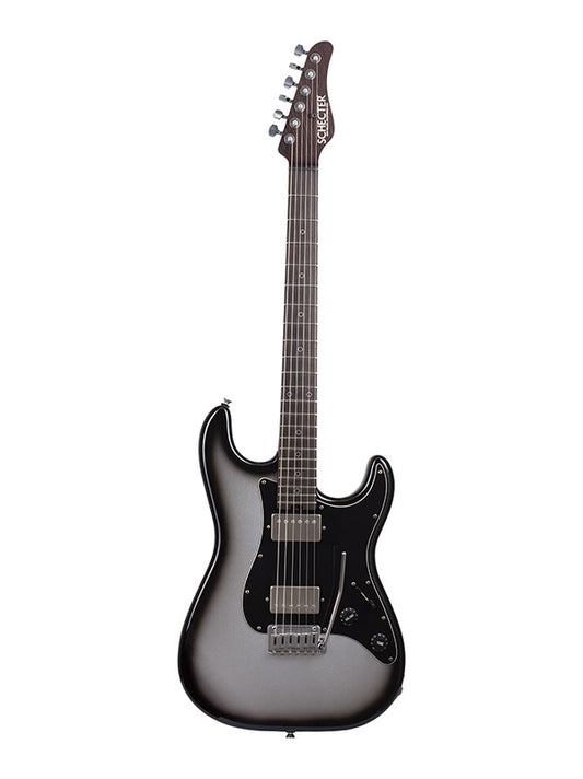 Schecter Nick Johnston Signature HH, Wembley, made in USA - Silver Burst - Atomic Mercury