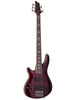 Schecter Omen Extreme-5, left-handed – Black Cherry