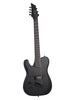 Schecter PT-7 Black Multi-Scale OPS, left-handed – Satin Black Open Pore