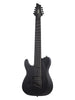 Schecter PT-8 Black multi-scale OPS, left-handed – Satin Black Open Pore