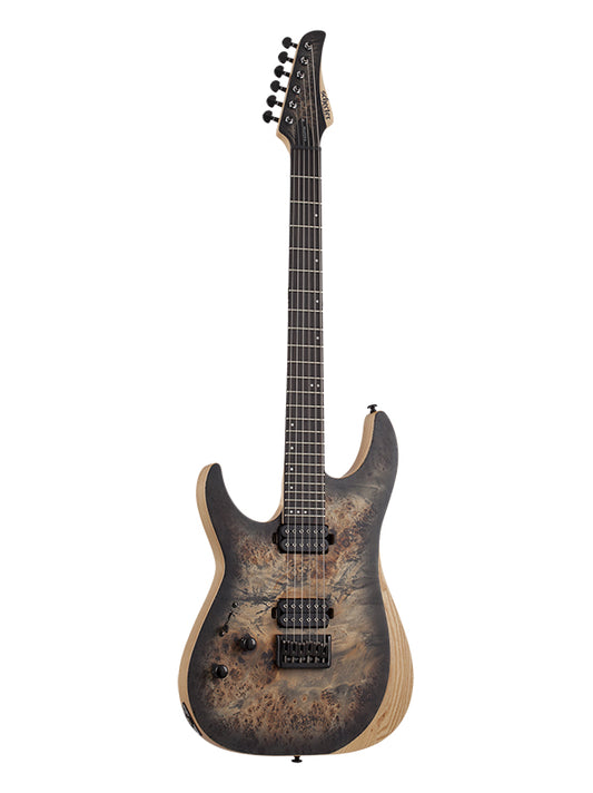 Schecter Reaper 6, gaucher - Charcoal Burst