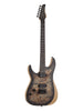 Schecter Reaper 6, left-handed – Charcoal Burst