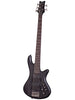 Schecter Stiletto Studio 5 - See-Through Black Satin