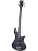 Schecter Stiletto Studio 8 - See-Through Black Satin