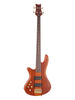 Schecter Stiletto Studio 4 Fretless, left-handed – Honey Satin