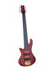 Schecter Stiletto Studio 6, left-handed – Honey Satin