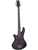 Schecter Stiletto Extreme 4, left-handed – Black Cherry