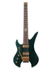 Schecter Synyster Gates Custom-7 Floyd, headless, left-handed — Oak Green Metallic