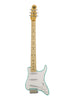 Traveler Stratocaster-style travel guitar - Surf Green