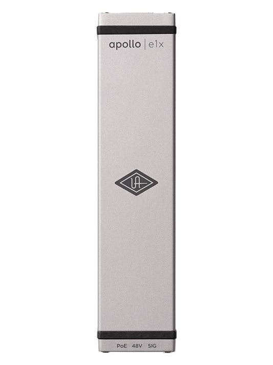 Universal Audio Apollo e1x, préampli Unison télécommandable en réseau (Dante)