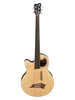 Warwick RockBass RockBass Alien DeLuxe 5 Fretless, left-handed – Natural Satin