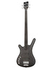 Warwick RockBass Corvette Basic 4 Fretless, left-handed – Nirvana Black Satin