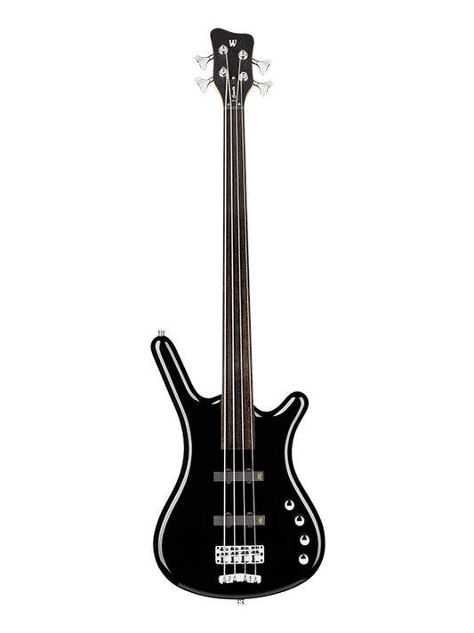 Warwick RockBass RockBass Corvette Basic 4 Medium Scale Fretless - Solid Black