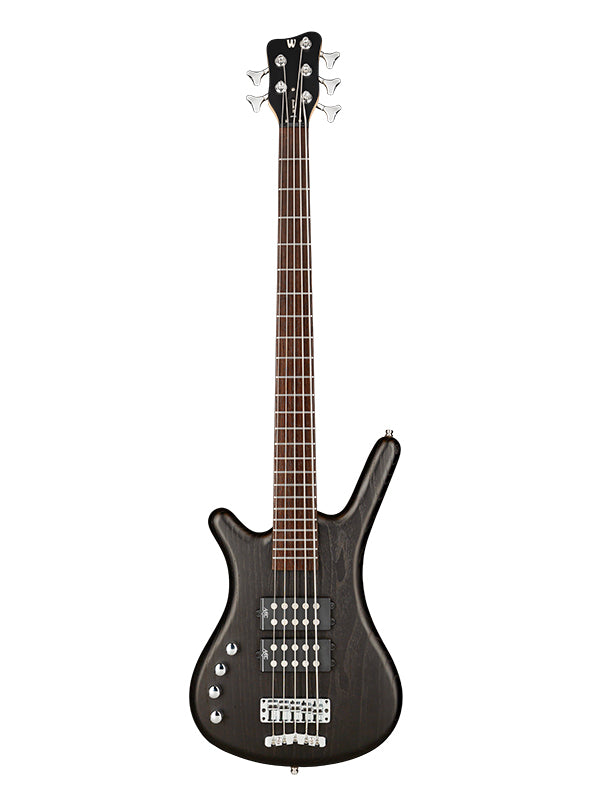 Warwick RockBass RockBass Corvette SS 5, gaucher - Nirvana Black Satin