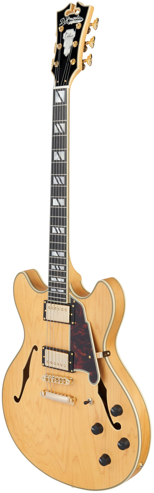 D'ANGELICO Deluxe DC Satin Honey