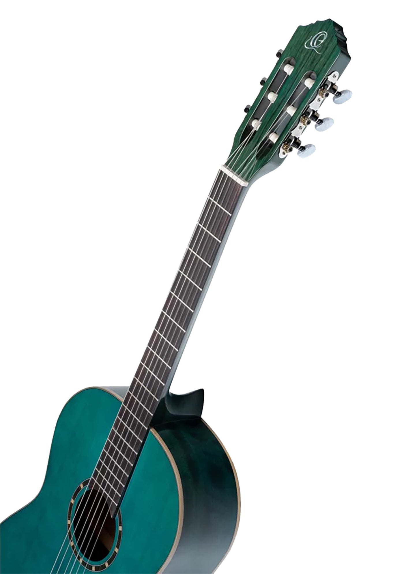 R121SNOC, modèle Slim Neck, table épicéa, fond & éclisses acajou, manche acajou (sillet 48 mm), housse, bleu océan brillant