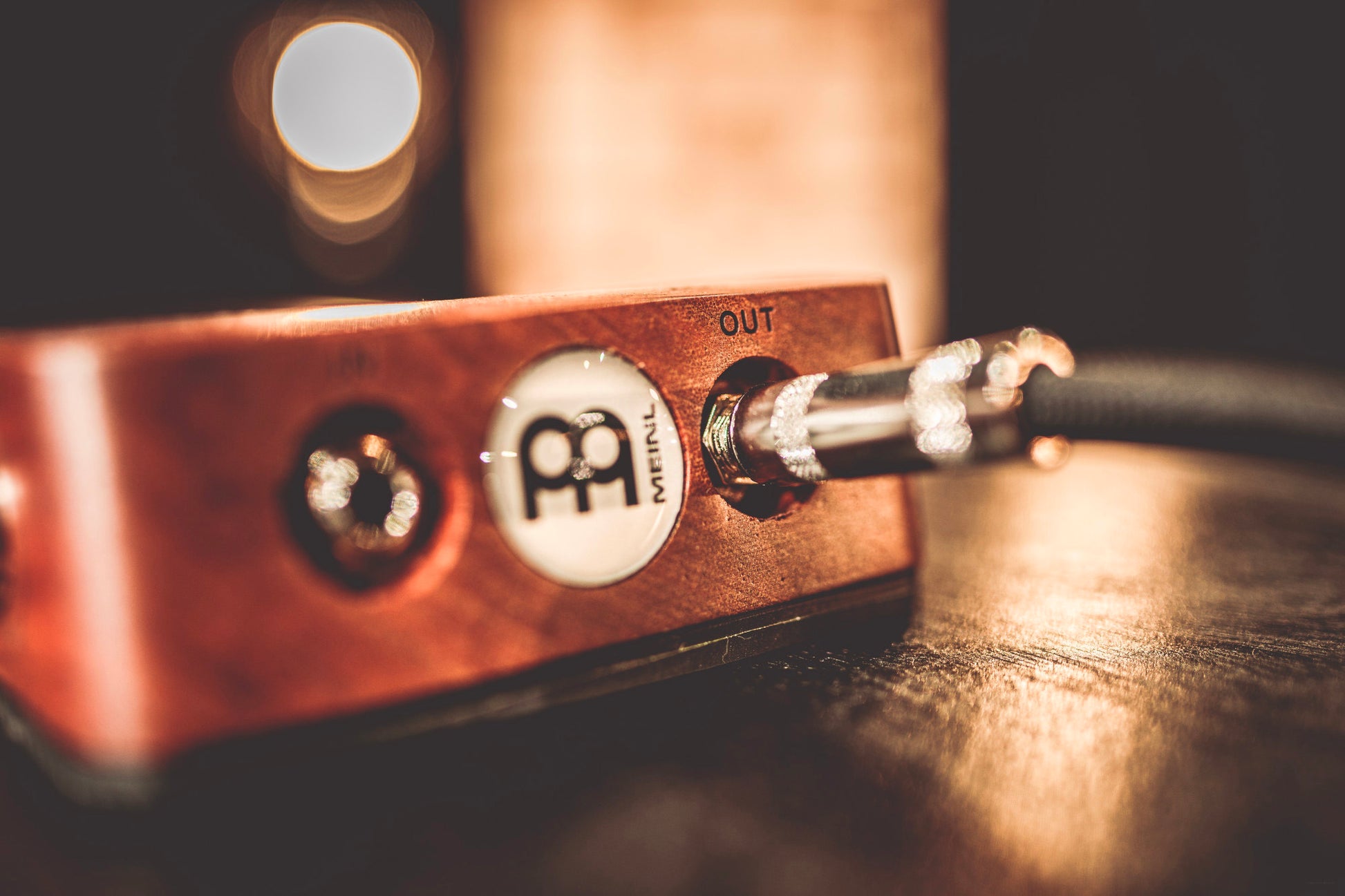 PEDALE PERCUSSIONS STOMP BOX MEINL ANALOGIQUE