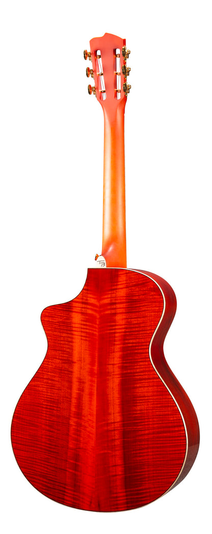 TB VINTAGE EDITION BLUES ORANGE CONCERTINA M1, table myrtlewood massif, f/e myrtlewood massif, EQ LR Baggs EAS VTC, étui, orange