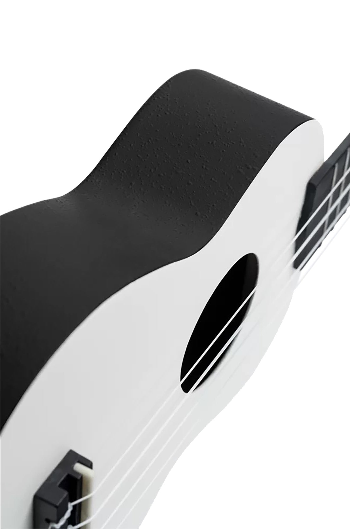 K2-SCL, pack ukulélé Soprano, table agathis, corps ABS galbé, manche okoumé, 12 frettes, accessoires, silent clouds satiné