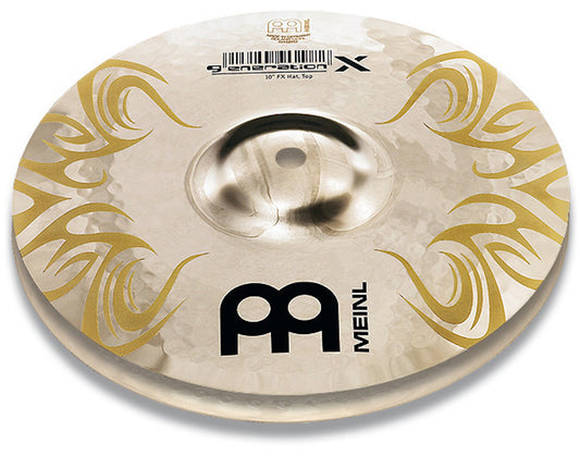 Charleston FX 10" Generation X, Alliage FX9, Finition traditionnelle