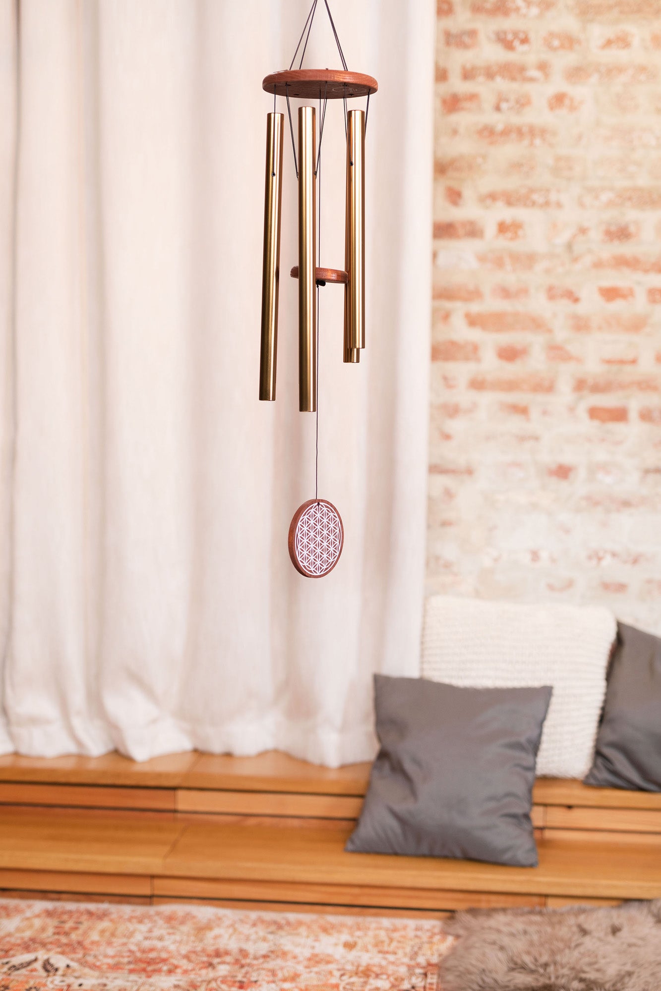 CHIMES SONIC ENERGY FLOWER OF LIFE 36"