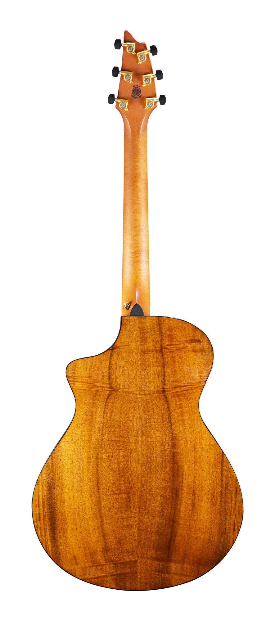 OREGON CONCERT BOURBON CE, table myrtlewood massif, f/e myrtlewood massif, EQ LR Baggs EAS VTC, étui, bourbon burst brillant