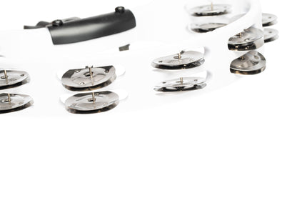 TAMBOURIN MEINL ABS DEMI-LUNE BLANC