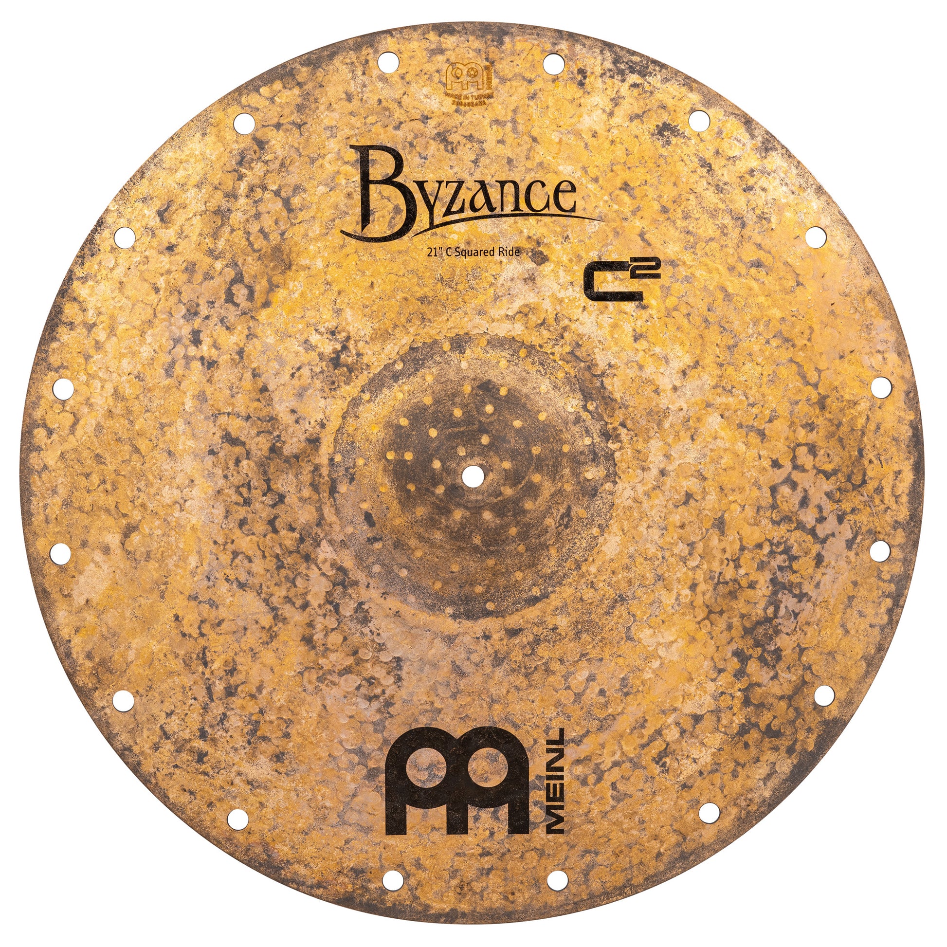RIDE MEINL BYZANCE 21" VINTAGE, SIGNATURE CHRIS COLEMAN,ALLIAGE BRONZE B20, MARTELÉE A LA MAIN, FINITION BRUT