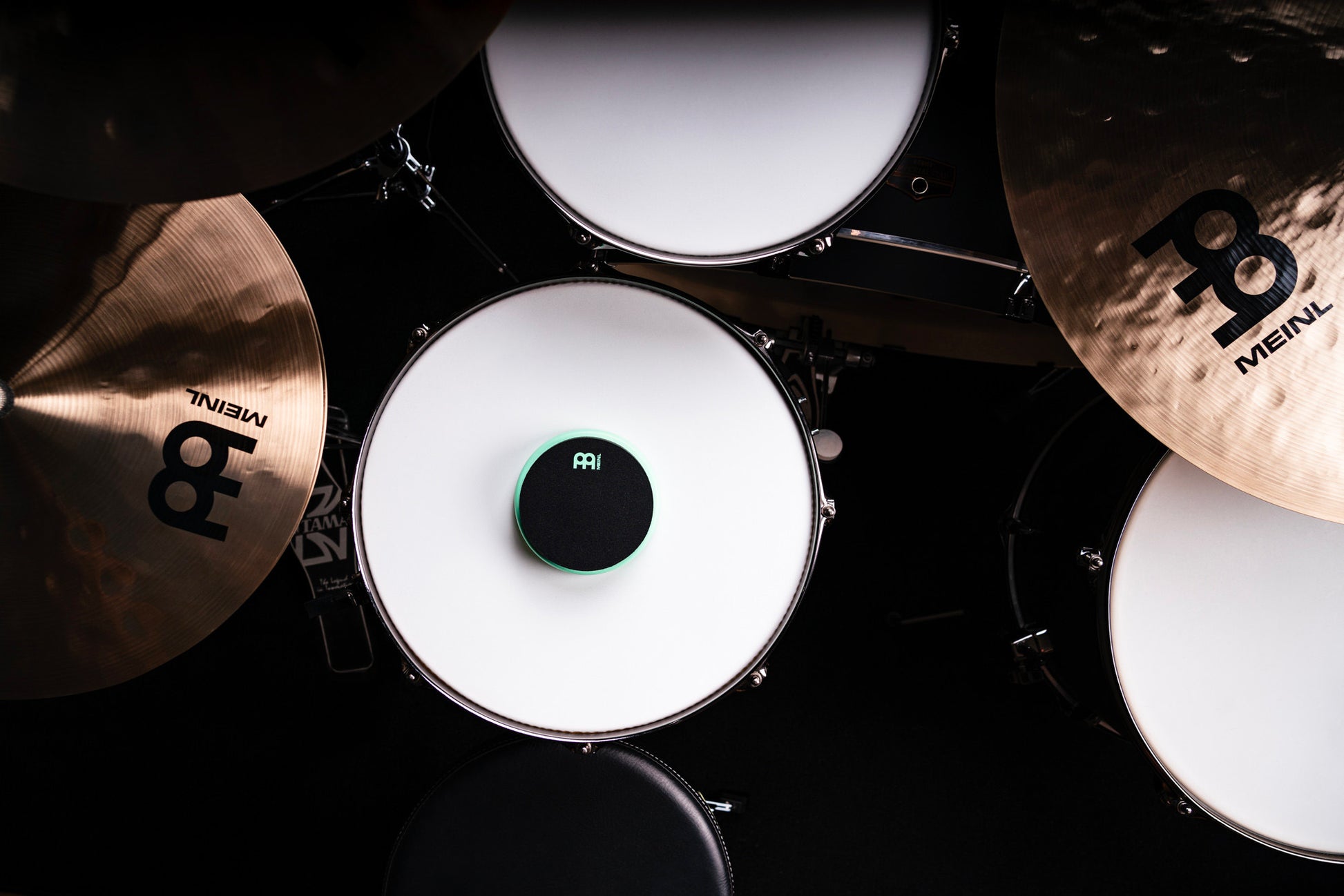 PAD D'ENTRAINEMENT MEINL MARSHMALLOW 4" SEA FOAM