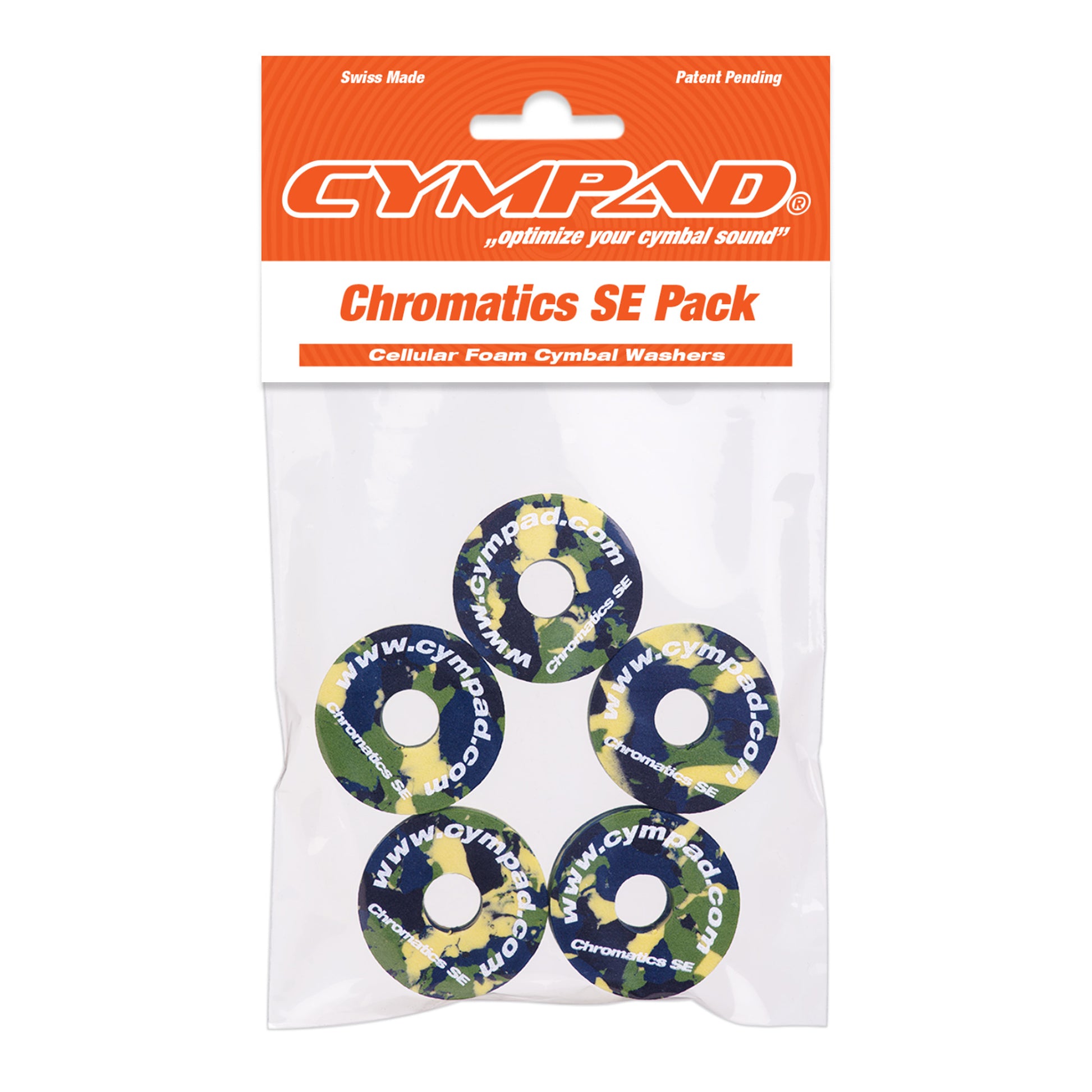 SET 5 PADS CYMPAD CHROMATICS CAMOUFLAGE