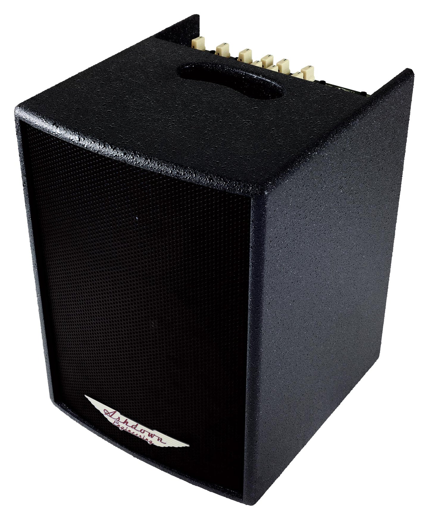 Combo acoustique AA-100, 100W, 1x 8" Sica + tweeter, 2 canaux, entrée XLR, EQ 2, réverb, boucle d'effet, sortie DI, 12 kg