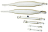 Musico 5366WH leather accordion straps, 120b, white.