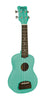 Kohala Soprano Ukulele Tiki Green Satin