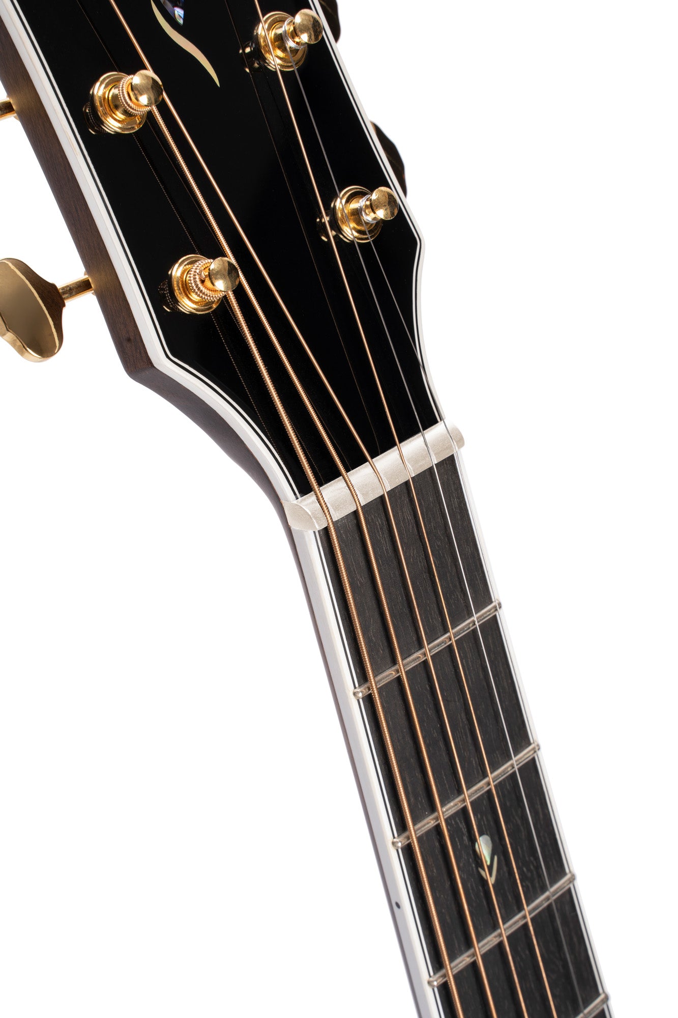 GOLD-OC8, forme Orchestra Model pan coupé, table épicéa Sitka massif, f/e pau ferro massif, EQ Fishman Flex Blend, naturel