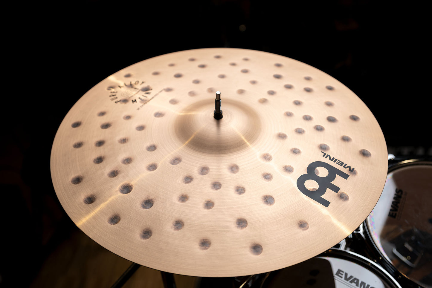 Crash 18" Extra Hammered Meinl Pure Alloy fini traditional martelé