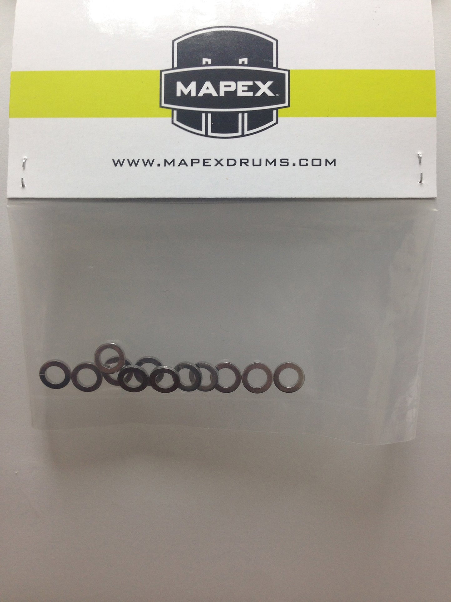 Sachet de 12 rondelles tirants, métal